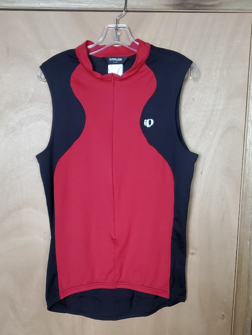 Pearl Izumi Red and Black Sleeveless Cycling Jersey